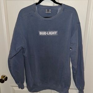 Blue Crew Neck